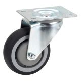 KOLO Z GIBLJIVO VILICO DÖRNER + HELMER 100X32MM PLOŠČA 105X85MM