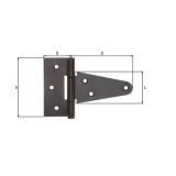 SPONA ZA ZABOJ ALBERTS 102X43X90 MM