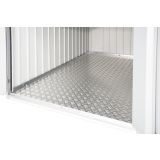 DODATKI ZA KOVINSKE HIŠKE BIOHORT 109X190 CM ALUMINIJASTA TALNA PLOŠČA