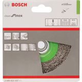 KROŽNA ŽIČNA ŠČETKA BOSCH 115 MM 0.3 INOX M14