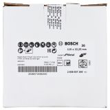 FIBERFLEX DISK ZA KOVINO BOSCH 115X22 MM Z36 R444