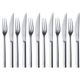 SET JEDILNEGA PRIBORA WMF 12 DELNI SET NOŽEV IN VILIC ZA STEAKE NUOVA