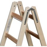 PROSTOSTOJEČA LESTEV KRAUSE 12 STOPNIČNA LESENA