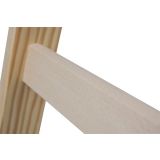 PROSTOSTOJEČA LESTEV KRAUSE 12 STOPNIČNA LESENA