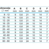 OBJEMKA FE-GO 120-140/9 MM KALE W2 10 KOS