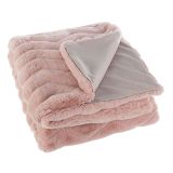 DEKORATIVNA ODEJA BIZZOTTO 120X150 CM CHANTEL ROZA