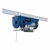 ELEKTRIČNO DVIGALO Z ŽIČNO VRVJO EINHELL 125KG/250KG, 8M/4MIN JEKLENA VRV FI 3 MM