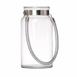 STEKLO 12.5X24 CM SPARKLE SREBRNE BARVE