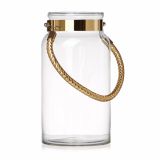 STEKLO 12.5X24 CM SPARKLE ZLATE BARVE