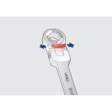 VILIČASTO OBROČNI KLJUČ Z RAGLJO Z ZGLOBOM UNIOR 13 MM ART. 161/2 (622844)