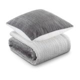 DEKORATIVNA ODEJA DORMEO 130X190 IN VZGLAVNIK SIVA WARM HUG