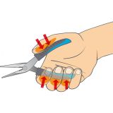 TELEFONSKE RAVNE KLEŠČE UNIOR 135 MM ART. 508E