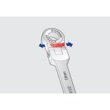 VILIČASTO OBROČNI KLJUČ Z RAGLJO Z ZGLOBOM UNIOR 14 MM ART. 161/2 (622845)