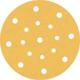 SAMOPRITRILNI BRUSNI DISK BOSCH 150MM 17 LUKENJ G120 EXC470 ZA LES IN BARVO