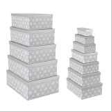 ŠKATLA ZA SHRANJEVANJE BIZZOTTO 15.5X7X5.5 CM SREBRNA