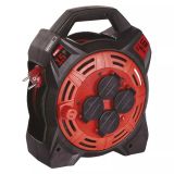 ROLETA - PVC VODNIK EMOS 15M H07RN-F 3X1.5 4XVTIČ. Z LED REF.20W, 1600LM