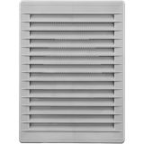 ZRAČNIK BREZ REGULACIJE AIRROXY 170X240 SIV Z MREŽICO NOTRANJA DIM. 140X210