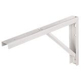 KOVINSKI NOSILEC POLICE 175X300 MM, GALV., BEL U PROFIL