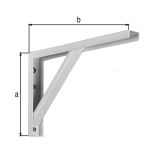 KOVINSKI NOSILEC POLICE ALBERTS 175X400 MM, GALV. U PROFIL