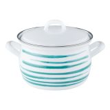 LONEC / KOZICA RIESS LONEC 2.5 L 18 CM S POKROVOM ZELENI PLAMEN