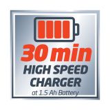 SET AKUMULATOR IN POLNILNIK EINHELL STARTER SET 18V, 1.5 AH PXC