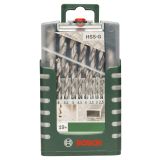GRT. SVEDROV ZA KOVINO BOSCH 19-DELNI KOMPLET SVEDROV 1-10 MM HSS-G