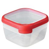 POSODA ZA SHRANJEVANJE CURVER 1.2 L 15X15X9.3 CM RDEČA