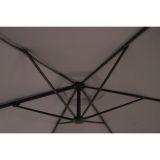 SENČNIK STRAN. POLAR II D290 SIV 160G, 6 KOTNI