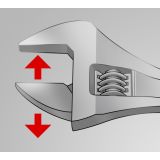 VILIČASTI KLJUČ S POLŽEM UNIOR 200 MM ART. 250A