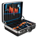 ORODJE ZA ELEKTRIKARJE UNIOR 21 DELNA V KOVČKU ART. 971/4