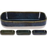 PEKAČ / MODEL ZA PEKO EH 22.3X14.7X4.8CM KERAMIKA GLAZIRAN, 4 SORT. BARVE