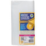 GOSPODINJSKA VREČKA PISKAR 22X31 CM Z ZADRGO 20/1