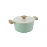 KOZICA ENAMELIE 24 CM 4.7 L SELENE VISOKA S POKROVOM