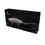 PONEV BERLINGER HAUS 24 CM VISOKA BLACK ROSE S STEKLENIM POKROVOM