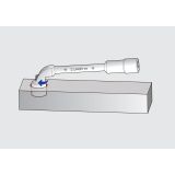 DVOSTRANSKI UPOGNJEN NASADNI KLJUČ UNIOR 24 MM ART. 176 (609120)