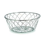 SERVIRNA SKLEDA ZELLER PRESENT 25X10 CM ŽIČNATA KROMIRANA