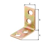 KOTNIK ALBERTS 25X25X14 MM ZA STOLE