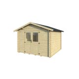 LESENA VRTNA HIŠKA GARTENPRO 280X280CM, DEB.28MM MERKUR