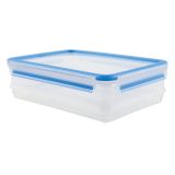 VEČNAMENSKA DOZA TEFAL 2X0.6 LIT CLIP&CLOSE ZA NAREZEK