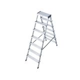 PROSTOSTOJEČA LESTEV KRAUSE MONTO DOPPLO 2X7 STOPNIC 1.5M DELOVNA VIŠINA 3.05M