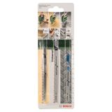 LIST VBODNE ŽAGE BOSCH 3-DELNI KOMPLET LISTOV ZA VBODNO ŽAGO T-STEBLO