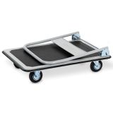 TRANSPORTNI VOZIČEK S PREKLOPNIM ROČAJEM KREATOR, PLATO 61X92 CM, NOSILNOST 300 KG