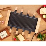 KUHINJSKI APARAT CECOTEC CHEESE&GRILL 8200 RACLETTE WOOD BLACK