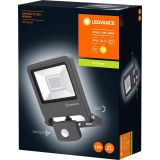 LED ZUNANJI REFLEKTOR LEDVANCE 30W ENDURA FLOOD DG TEMNO SIVI S SENZORJEM