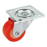 KOLO Z GIBLJIVO VILICO DÖRNER + HELMER 30X14MM PLOŠČA 40X40MM