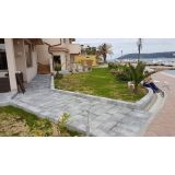 BETONSKA PLOŠČA OBLAK GROUP 30X60X5 CM MIX 16 TONALIT-BELA, ČRNA