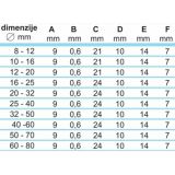 OBJEMKA FE-GO 32-50/9 MM KALE W2 25 KOS