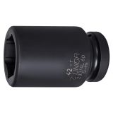 IMPACT KLJUČ 25,4MM UNIOR 32 MM BRUNIRAN ART. 233L