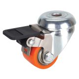 GIBLJIVO KOLO Z ZAVORO DÖRNER + HELMER 35X25MM IZVRTINA11MM NOSILNOST 100KG