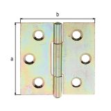 SPONA ZA POHIŠTVO ALBERTS 38X38 MM